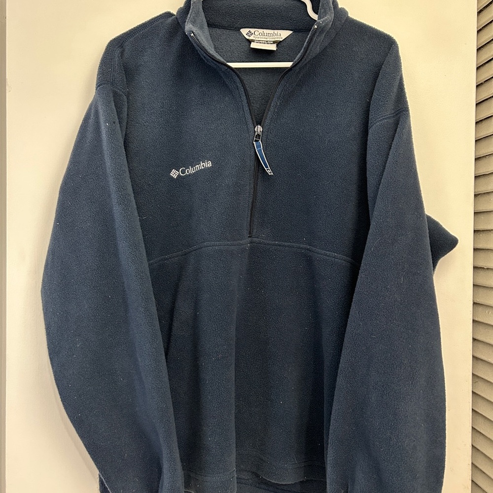Columbia Unisex Hart Mountain Half zip pullover large - Picture 2 of 4